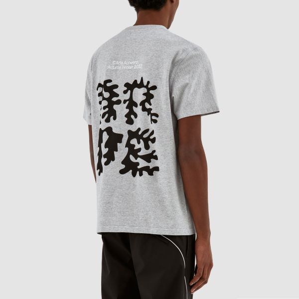 Arte Antwerp Tommy Back Print T-shirt Grijs