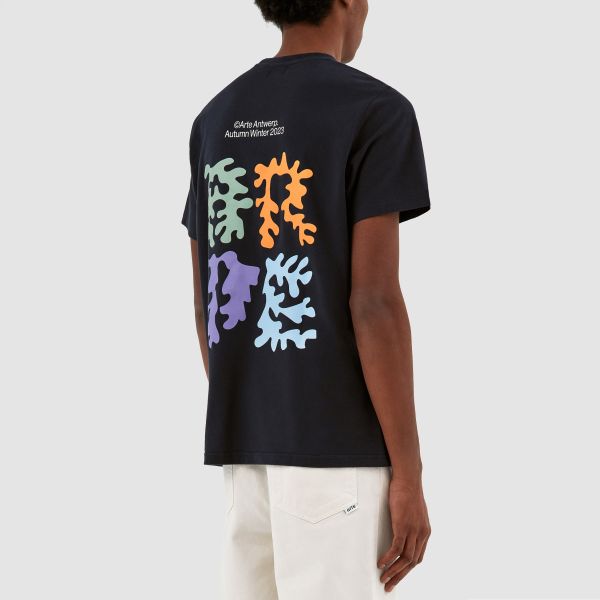 Arte Antwerp Tommy Back Print T-shirt Navy