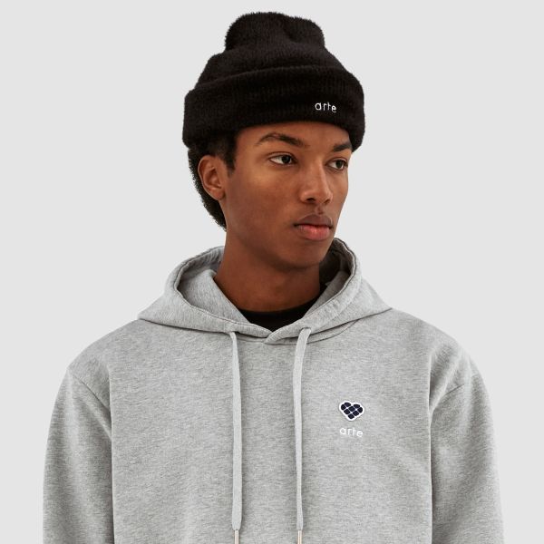 Arte Antwerp Bennie Fluffy Muts Zwart