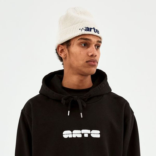 Arte Antwerp Bennie Pixel Muts Off White