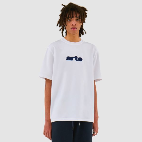 Arte Antwerp Blur Embroidery T-shirt Wit