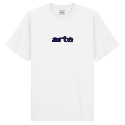 Arte Antwerp Blur Embroidery T-shirt Wit