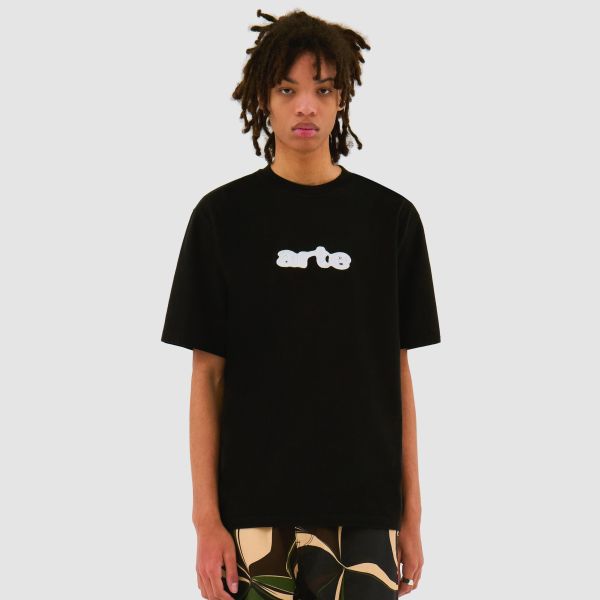 Arte Antwerp Blur Embroidery T-shirt Zwart