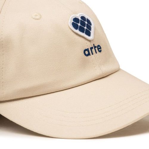 Arte Antwerp Cedric Heart Patch Cap Beige
