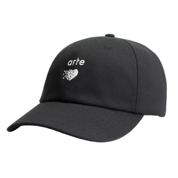 Arte Antwerp Cedric Pixel Heart Cap Zwart