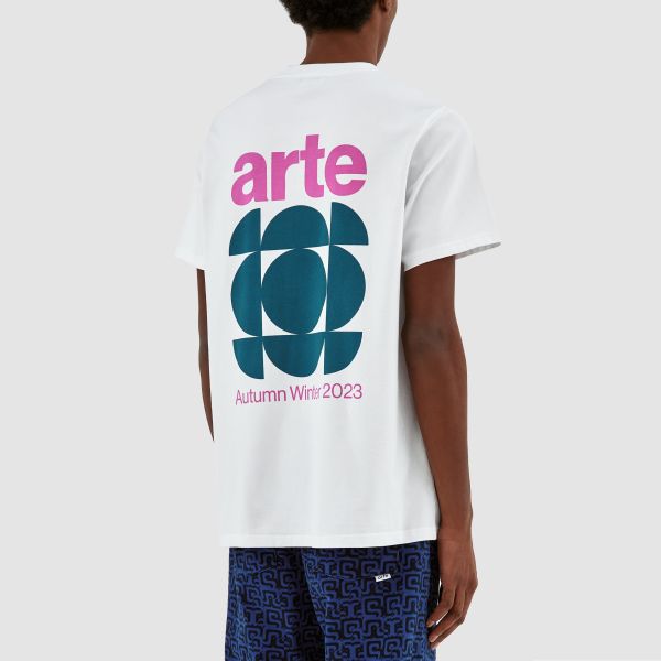 Arte Antwerp Tommy Back Print T-shirt Wit