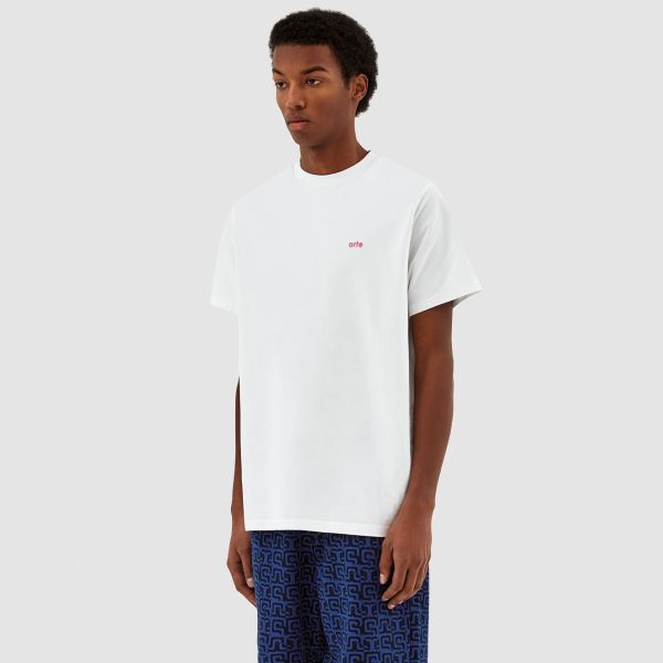 Arte Antwerp Tommy Back Print T-shirt Wit