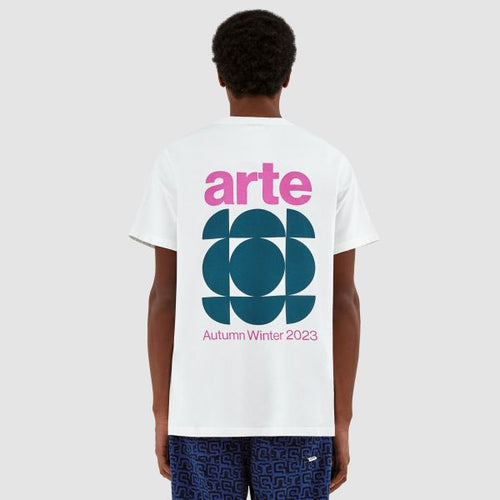 Arte Antwerp Tommy Back Print T-shirt Wit
