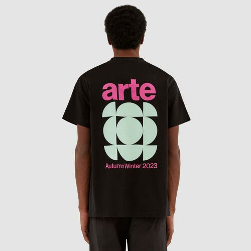 Arte Antwerp Tommy Back Print T-shirt Zwart