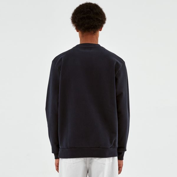 Arte Antwerp Conrad Heart Logo Sweater Navy