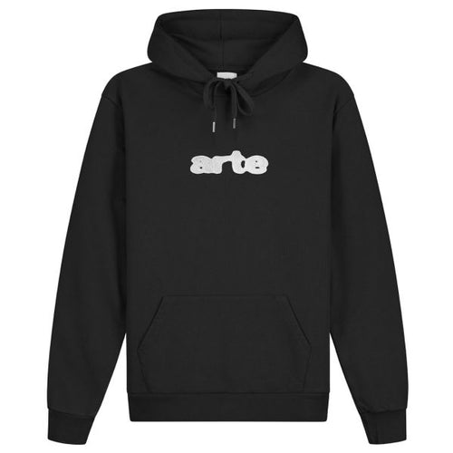 Arte Antwerp Embroidery Logo Hoodie Zwart