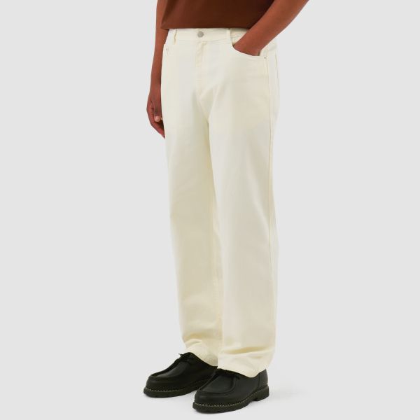 Arte Antwerp Embroidery Pocket Broek Off White