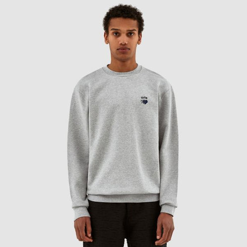 Arte Antwerp Cohen Pixel Heart Sweater Grijs