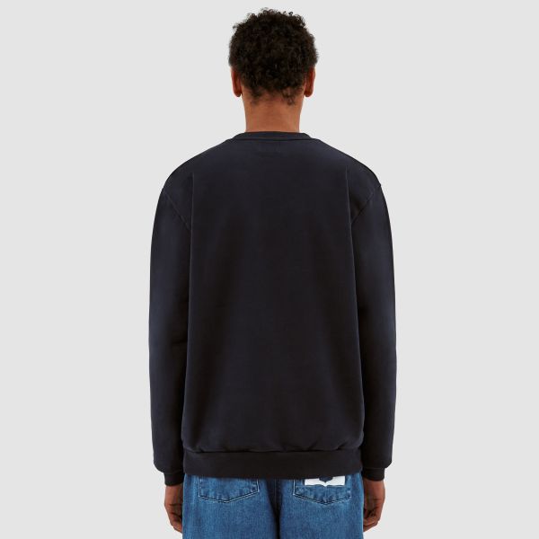 Arte Antwerp Cohen Pixel Heart Sweater Navy