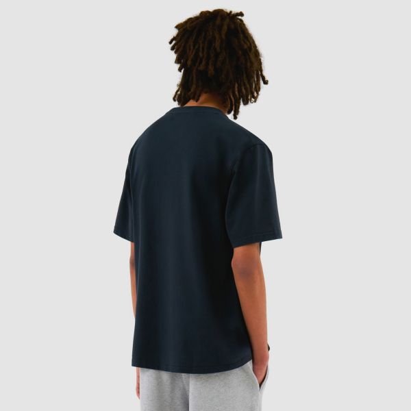 Arte Antwerp Flower Embroidery T-shirt Navy