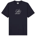 Arte Antwerp Flower Embroidery T-shirt Navy