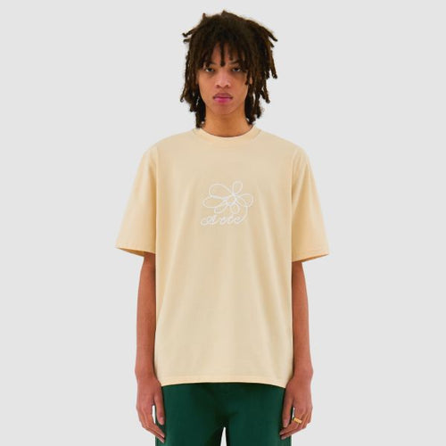Arte Antwerp Flower Embroidery T-shirt Off White