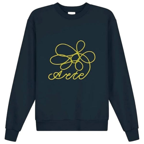 Arte Antwerp Flower Logo Sweater Navy