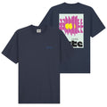 Arte Antwerp Flower Poster T-shirt Navy