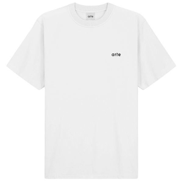 Arte Antwerp Flower Poster T-shirt Wit