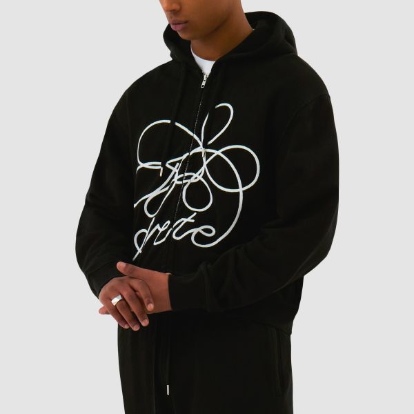 Arte Antwerp Flower Vest Zwart