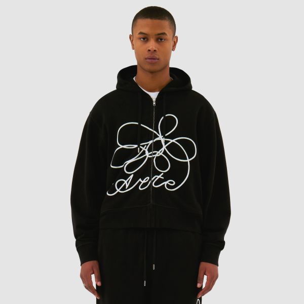 Arte Antwerp Flower Vest Zwart