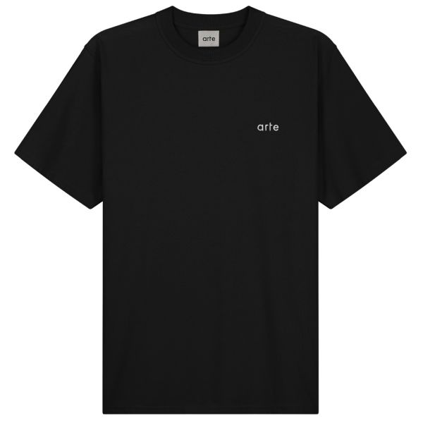 Arte Antwerp Flowers Back T-shirt Zwart