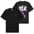 Arte Antwerp Flowers Back T-shirt Zwart