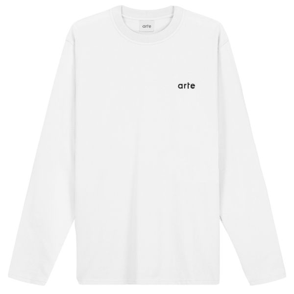 Arte Antwerp Flowers Longsleeve T-shirt Wit