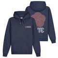 Arte Antwerp Hank Back Circle Flower Hoodie Navy
