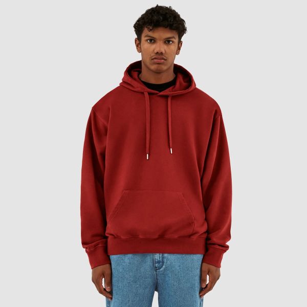 Arte Antwerp Hank Back Hearts Hoodie Bordeaux