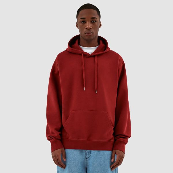 Arte Antwerp Hank Back Rings Hoodie Bordeaux