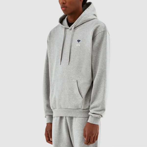 Arte Antwerp Harmon Heart Logo Hoodie Grijs