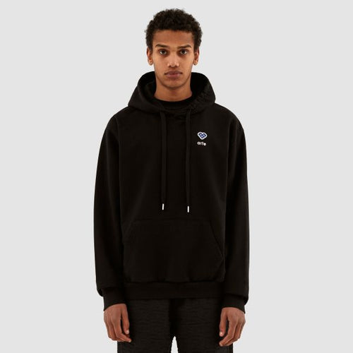 Arte Antwerp Harmon Heart Logo Hoodie Zwart