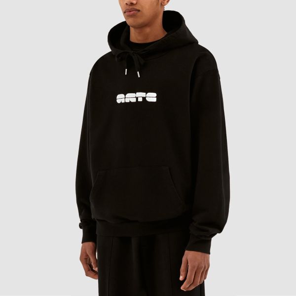 Arte Antwerp Harmon Logo Hoodie Zwart