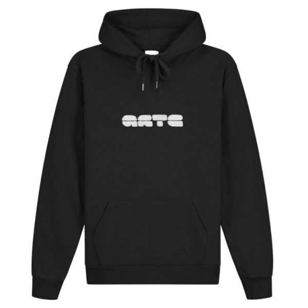 Arte Antwerp Harmon Logo Hoodie Zwart