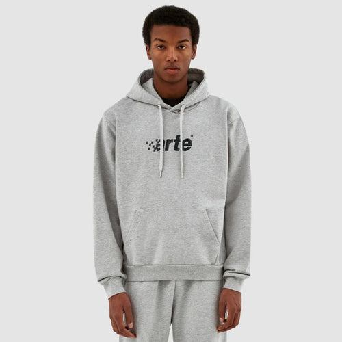 Arte Antwerp Harmon Pixel Logo Hoodie Grijs