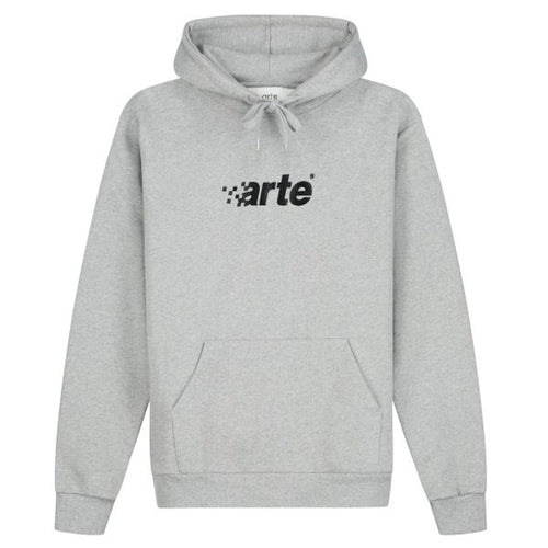 Arte Antwerp Harmon Pixel Logo Hoodie Grijs