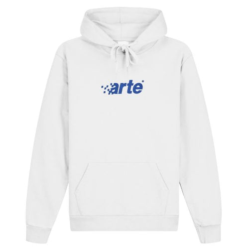 Arte Antwerp Harmon Pixel Logo Hoodie Wit