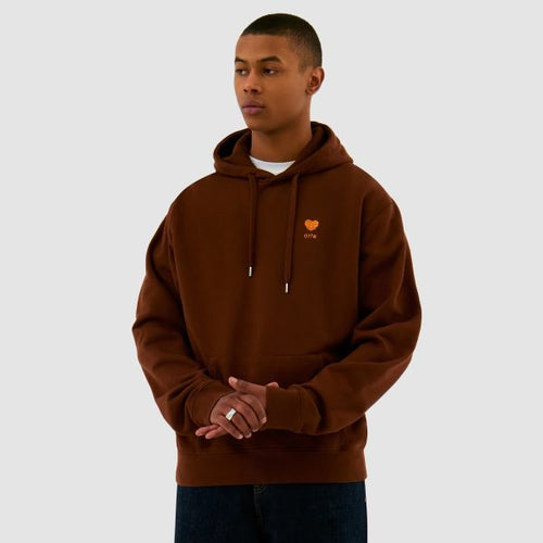 Arte Antwerp Heart Flower Hoodie Bruin