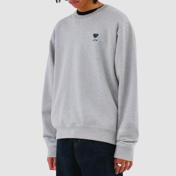 Arte Antwerp Heart Flower Sweater Grijs