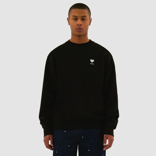 Arte Antwerp Heart Flower Sweater Zwart