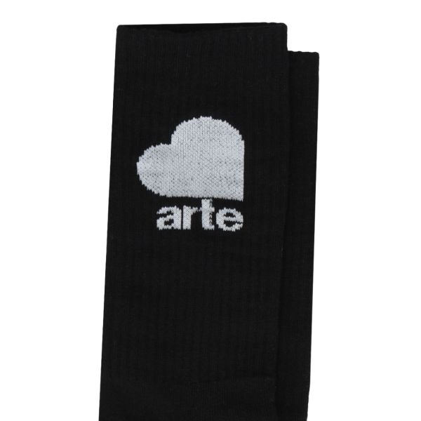 Arte Antwerp Heart Logo Sokken Zwart