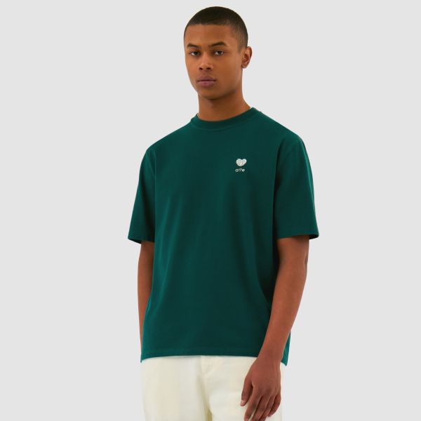 Arte Antwerp Heart Logo T-shirt Groen