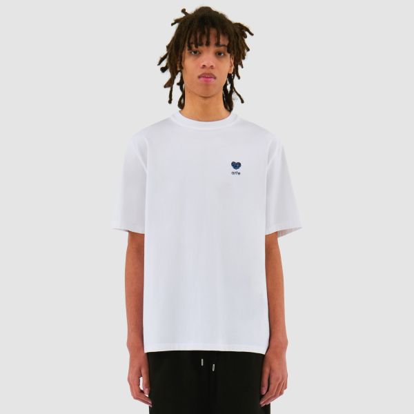 Arte Antwerp Heart Logo T-shirt Wit
