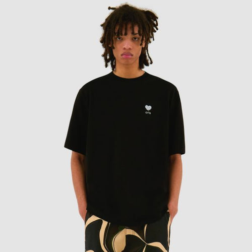 Arte Antwerp Heart Logo T-shirt Zwart