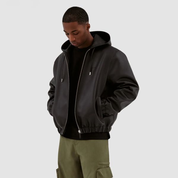 Arte Antwerp Jonah Hooded Jack Zwart