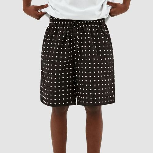 Arte Antwerp Jules Heart Korte Broek Zwart/Wit