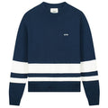 arte antwerp knitted sweater navy