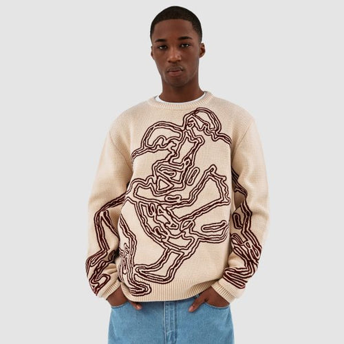 Arte Antwerp Kris Fighter Sweater Beige
